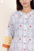Cotton Kurta Pant And Dupatta Set In Block Print